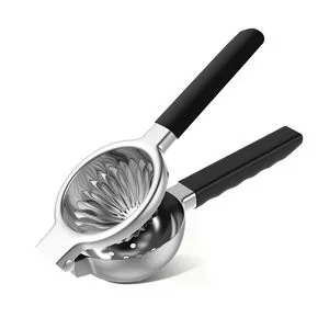 Black-Handle 304 Stainless Citrus Press