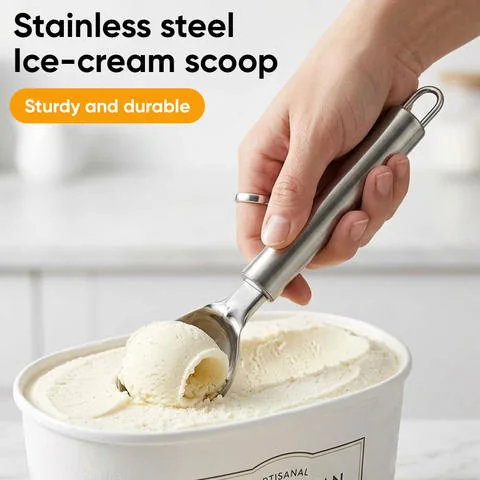 Flexible Stainless Cookie & Dough Scoop