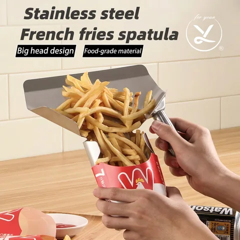 304 Stainless Food Shovel (Fries & Bulk)