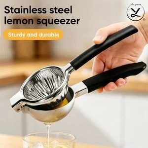 Stainless Lemon Clipper & Juicer Press